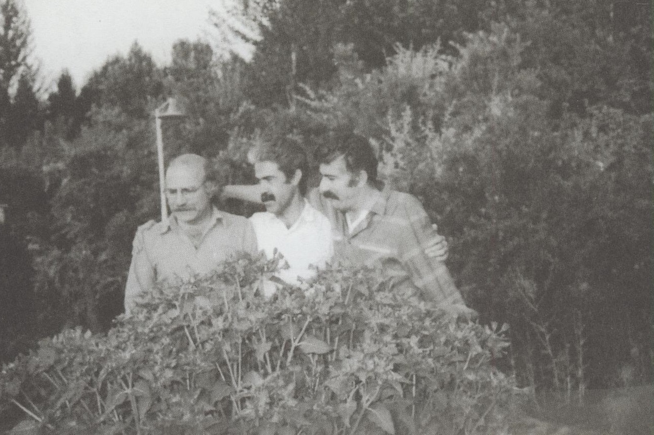 منصور اوجی٬ منوچهر اتشی و دکتر آزاده