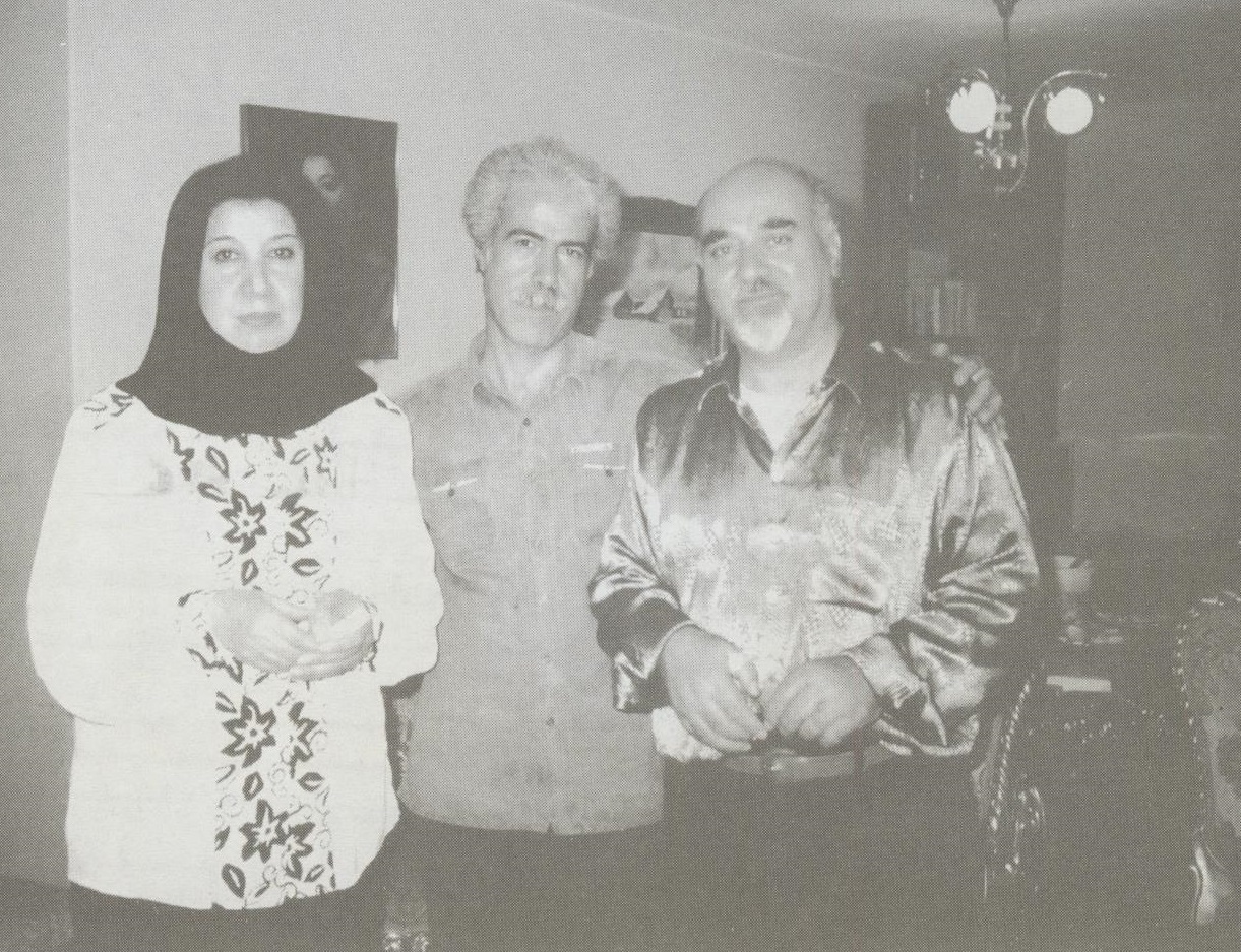 منصور اوجی٬ سیمین بهبهانی و رضا براهنی