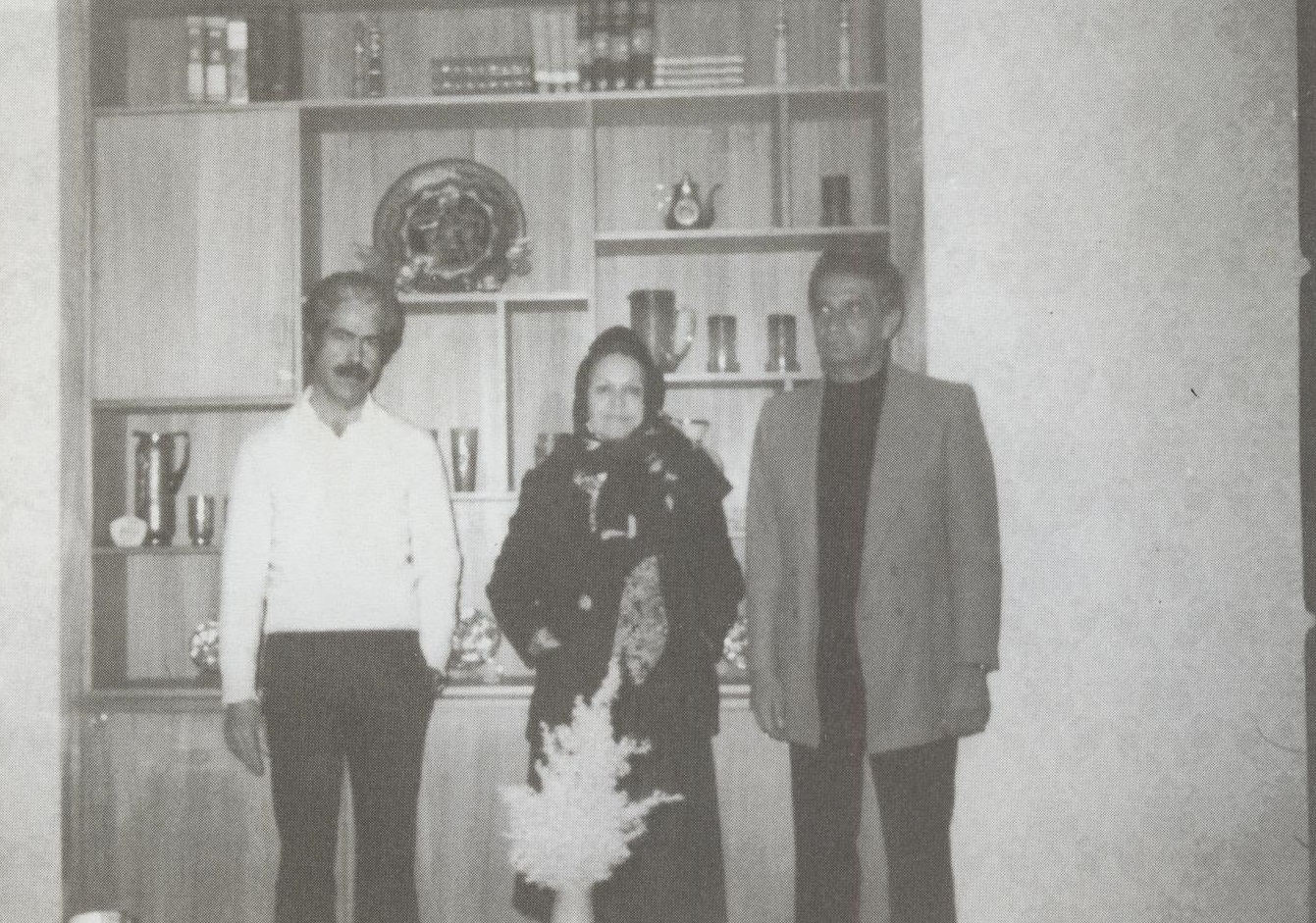 منصور اوجی٬ طاهره صفارزاده و دکتر نورانی